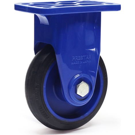 Bako Logistiksysteme Bockrolle Prestar Ø 130mm aus spurfreiem Naturgummi 150kg Traglast