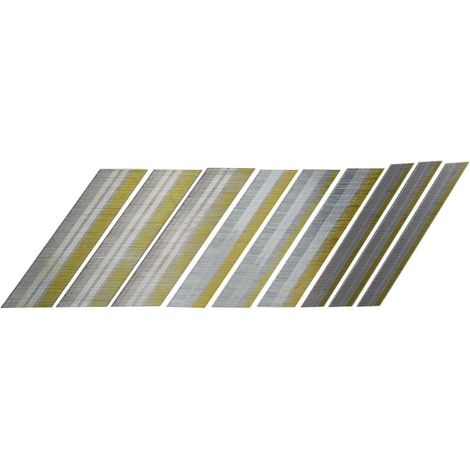 15 Gauge da Angled Nails Accessories 34-Degree 900-Pack Metal Accessories Air Row Nail Galvanized Size Assorted (2-1/2inch, 2inch, 1-1/4inch 300 Per Sizes) (1/5)