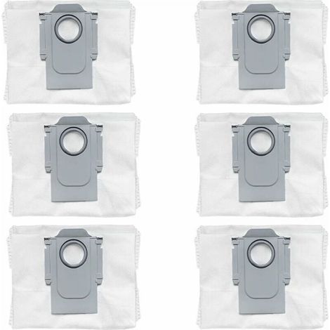 Lot de 6 sacs à poussière de rechange pour aspirateur robot K Q7 Max Q7 Max+ Q5+ S7 Pro Ultra S7 MaxV Ultra (1/4)
