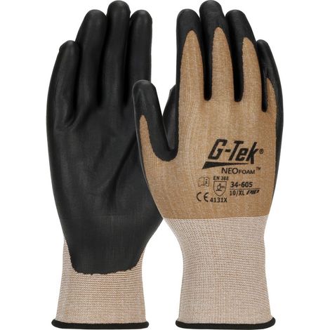 Guanti di montaggio tattili antiabrasione con rivestimento Neofoam G-TEK (confezione da 12 paia) Sabbia 6