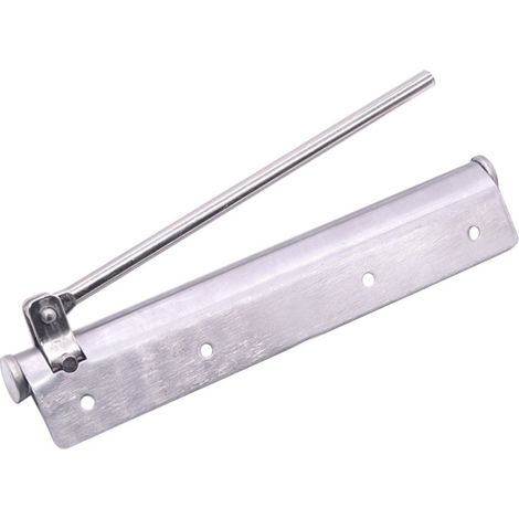 Ferme-porte automatique à ressort réglable en acier inoxydable pour usage domestique, silencieux (1/5)