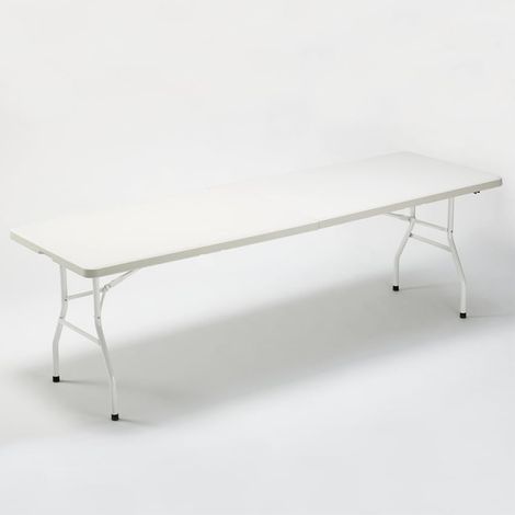 Klapptisch 242x76 für Garten- und Rechteckcamping Mulhacen