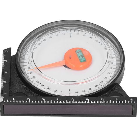 Rapporteur d'angle haute précision, robuste et durable, en plastique, avec échelle transparente, facile à utiliser et aimanté. (1/5)