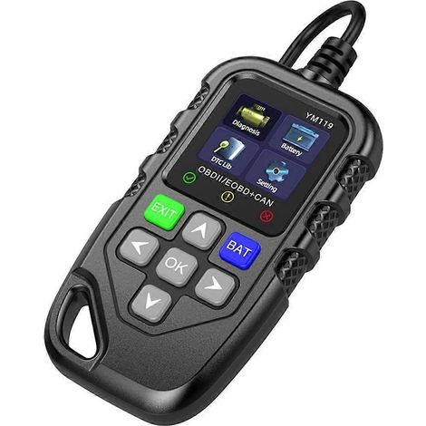 Outil de diagnostic OBDII YM119 : lecteur de codes OBD2 pour voiture, compatible avec tous les véhicules. (1/4)