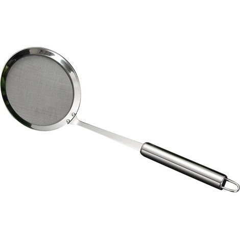 1 Cuillère à écumer, Acier inoxydable 304, Filtre à graisse, Trou de suspension, Cuisine Restaurant (1/5)