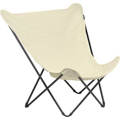 Breiter Butterfly Chair - Pop Up XL - Airlon - Beige Ecru - Lafuma Mobilier