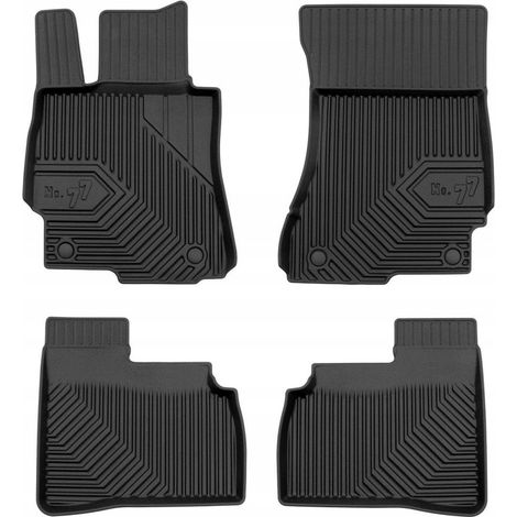 Alfombrillas para Mercedes S W221 2005-2013, alfombrillas para puertas, alfombrillas de goma para puertas, bandejas 77 (1/5)