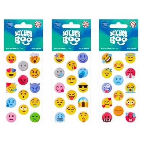 Sticker BOO Emoji Mix