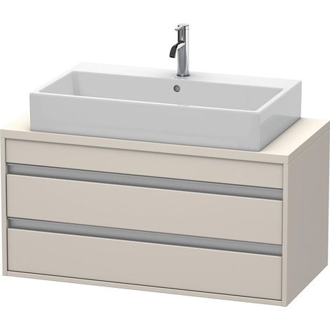 KETHO mobile console basso 480x1000x480mm tortora
