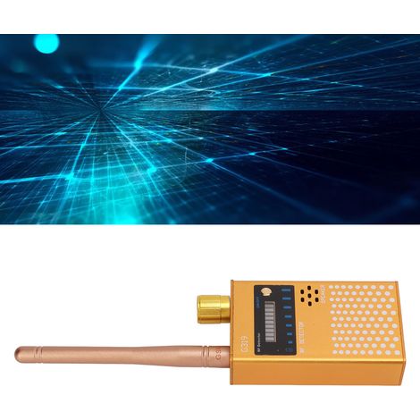 G319 Detektor für versteckte Kameras, Funksignaldetektor, Radiofrequenzdetektor, GPS-Tracker (1/5)