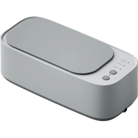 Nettoyeur ultrasonique automatique pour lunettes, bijoux, protège-dents et petites lentilles de contact souples portables (1/5)