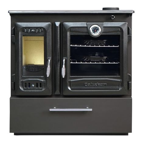Stufa a legna indipendente con forno - 216 Box (1/5)