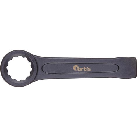 Llave de anillo de impacto recta FORTIS de 75 mm (1/2)