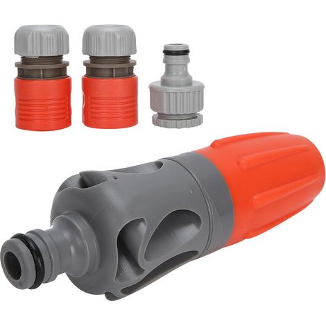 Kit de raccord de buse d'arrosage pour tuyau d'arrosage, arroseur et pistolet d'arrosage pour le lavage de voiture et la maison (1/5)