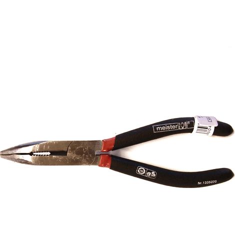 Pinza becchi semitondi dritti 200 mm.
