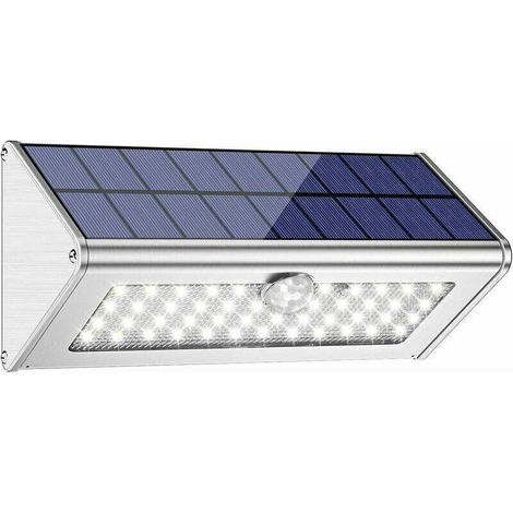 Lampe Solaire Extérieur 3000 lumens IP65 étanche Sans Fil Spot Solaire Lumière 4500mAh, 46 LED lumiere projecteur solaire exterieur pour Jardin (1/5)