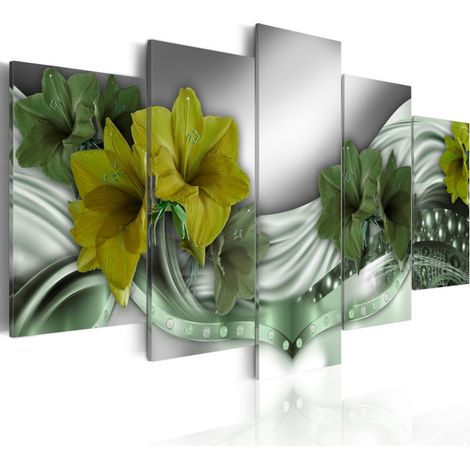 Tableau Imprimé "Emerald Necklace" 50 x 100 cm (1/2)