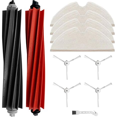 Accessory kit compatible with Roborock Q8 Max and Q5 Pro – 2 roller brushes, 4 HEPA filters, 4 cleaning pads, 4 side brushes (1/4)