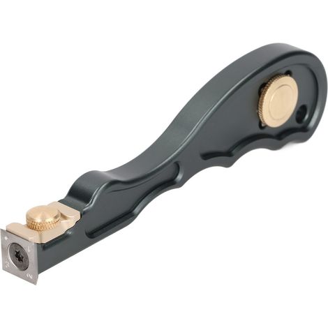 Décapeur de colle multifonction en aluminium pour menuiserie, mini grattoir à colle avec manche ergonomique, outil compact pour espaces restreints (1/5)