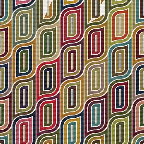 Tela Oxford para decoración de exteriores - Estampado geométrico 12 (1/5)