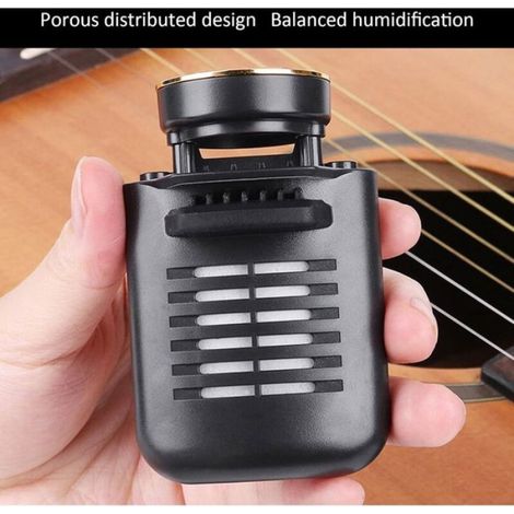 Humidificateur De Trou De Son - Hygromètre Intégré - Pour Guitare Acoustique - 100 Ml - Portable (1/4)