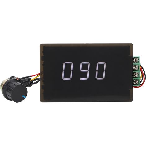 30A DC PWM Motordrehzahlregler mit Digitalanzeige für 6V, 12V, 24V und 48V