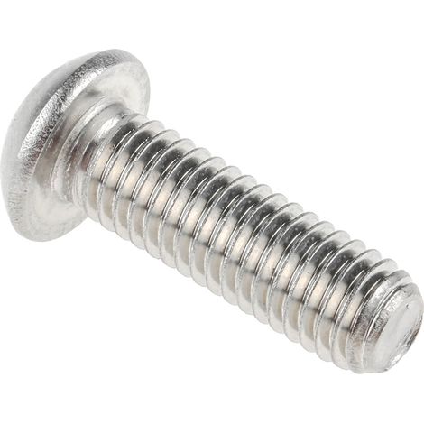 Vis à six pans creux, M8 x 25mm, tête Vis bombée à tête creuse hexagonale, en Acier Inoxydable ( Prix pour Boîte de 50 ) (1/3)