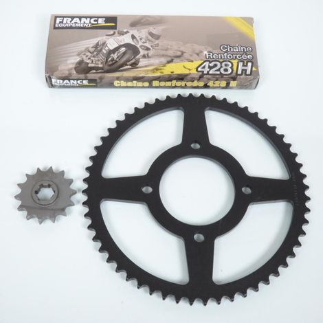 Kit chaîne France Equipement pour Moto Suzuki 125 Intruder 1999 à