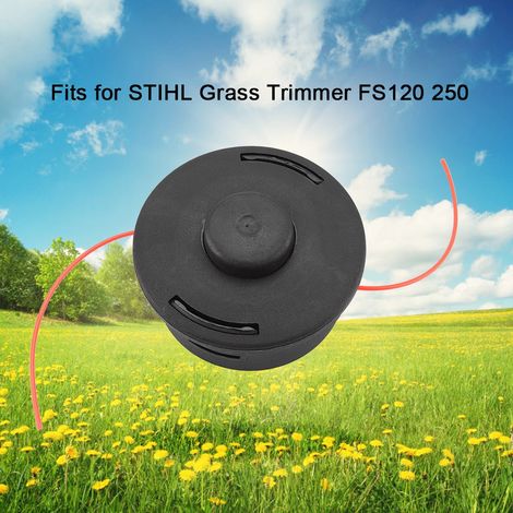 Nylon-Fadentrimmerkopf 25-2 für STIHL FS120 250 Freischneider, Fadentrimmerkopf, 2,4 mm Spulendurchmesser, Ersatzteil (1/5)