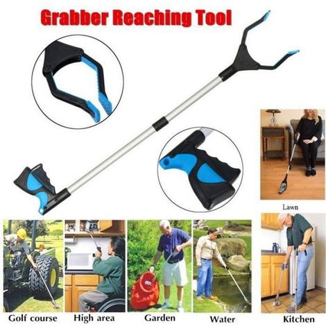 TEMPSA 32" Gripper Pince de préhension Outil de blocage Pick-up Aide Trash Pick Up Facile à atteindre (1/4)