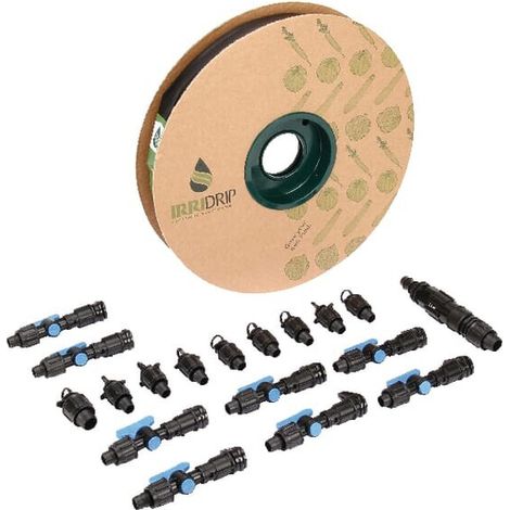 Kit irrigazione a goccia 100m UNIVERSALE ID8950 (1/4)