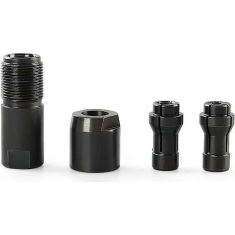 Adaptateur modifié pour meuleuse d'angle 3/6 mm vers mandrin droit (1/4)