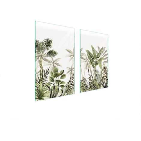 GLASSCHUTZPLATTE FÜR HERD 75x52 BLÄTTER (1/5)