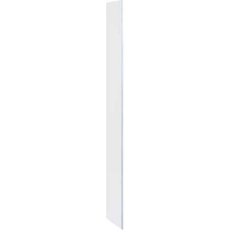 RAK Feeling White 250mm x 2000mm Fixed Return Panel with Fixings - RAKFRP500 (1/3)