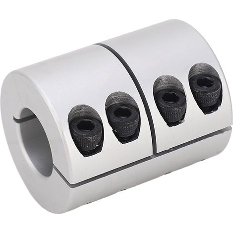 Accouplement rigide à pince M5 38N.M, aluminium anodisé, manchon d'arbre pour moteur pas-à-pas et servomoteur 4000 tr/min (1/5)