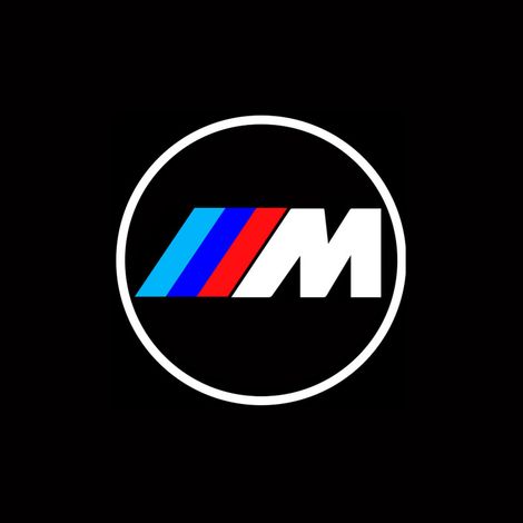 2 Stück Einstiegsleuchten für BMW 3er, 5er, 7er, X3/X5/X6/X7, Projektions-Türleuchten, BMW Einstiegsleuchten, Stil 14