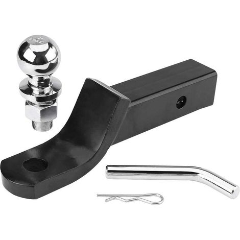 Attelage Remorque 2 Pouces, Boule d'Attelage 50mm Acier Galvanisé 6000lbs, Récepteur pour Camion SUV Caravane (1/5)