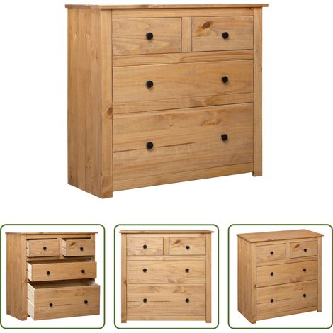 vidaXL Meuble de cuisine - Buffet 80x40x83 cm Pin Gamme Panama (1/5)
