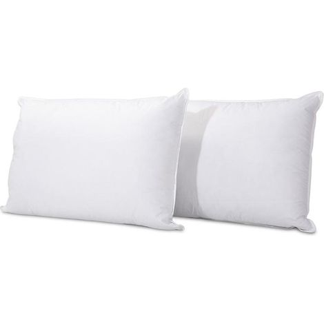 Lot de 2 oreillers ALASKA Blanc 45x70 cm (1/5)