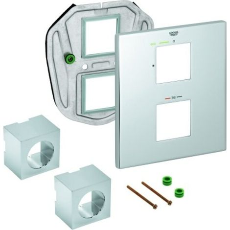 Rosette 47963 für Fertigmontageset THM-Brause chrom (1/2)