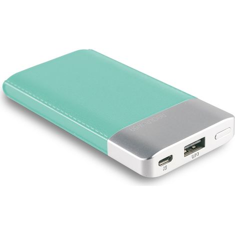 RealPower PB-4000 Fashion Polímero de litio 4000 mAh Azul, Plata (1/3)