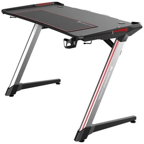 Scrivania Gaming - Berserker Gaming - Balder - Alluminio - RGB - Regolabile