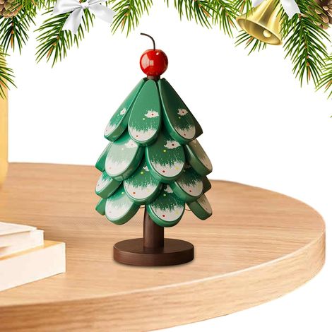 Dessous de verre en bois, forme arbre (1/5)