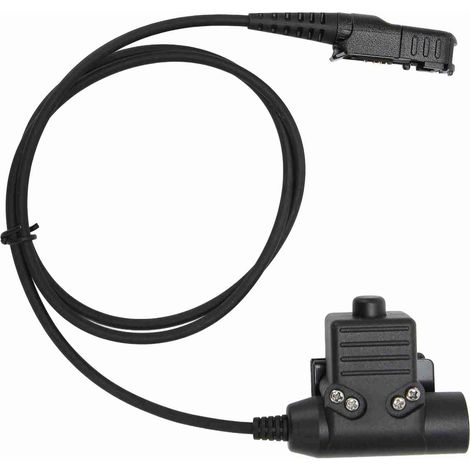 Adaptateur PTT pour casque audio Motorola Xir P6600 P6620 XPR3300 XPR3500 MTP3250 DP2000 DEP550 MTP3100 (1/5)