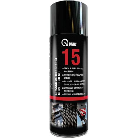 Grasso per Cavi Funi Catene e Cuscinetti al bisolfuro di molibdeno 400 ml VMD 15 (1/4)