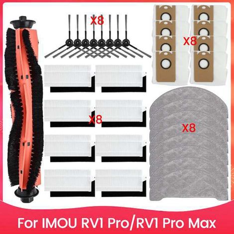 1 jeu de couleurs : voir photo. Matière : plastique. Convient aux modèles IMOU RV1 Pro/RV1 Pro Max.