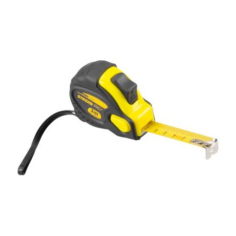 Meter Strend Pro WorkTiger 6E, 3 m, 19 mm, Rollbandmaß, AutoStop, gummiert