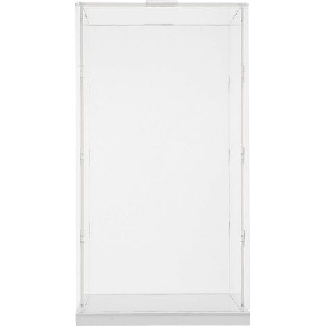 Boîte de présentation en acrylique, boîte de rangement pour maquettes, lot de 2 vitrines transparentes (1/5)