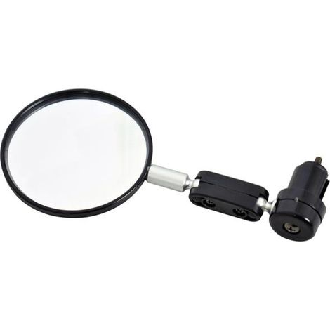 RETROVISEUR ROND Ø7,5CM VELO NOIR DRESCO