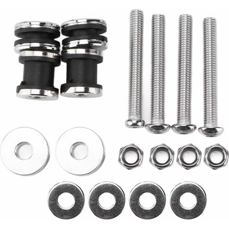Kit de fixation amovible pour dossier de moto Sissy Bar de remplacement pour FXST FXSTB 1987-1999
